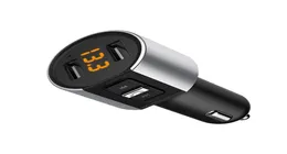 C26S Handsfree FM Bluetooth Treasters Modulator ładowarka 3.4A Podwójny adapter USB samochód mp3 odtwarzacz bezprzewodowy O Odbiornik 6020458