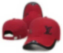 Klassisk högkvalitativ gata boll mössor mode baseball hattar män kvinnor lyxiga sportdesigner mössor justerbar passform hatt e1