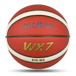 Erimiş basketbol topu resmi boyut 765 PU Yüksek kaliteli dış mekan maçı eğitimi Erkek Kadın Baloncesto 240131