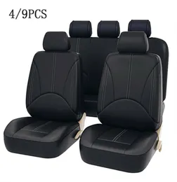 Capas para assento de carro suv, conjunto completo de protetor de encosto de cabeça dianteiro e traseiro, 9 peças 4 peças 5440335