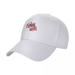 قبعات الكرة الفتاة النهائية Girl Classic Baseball Cap Custom Sports Rave Anime Ladies Hat Men's