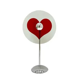 Lâmpadas de mesa USB Bauhaus Lâmpada DIY Romântico Amor Luz e Sombra Mesa Casamento Criativo Projeção Quarto Humor Gota Entrega Luzes L Dho8D
