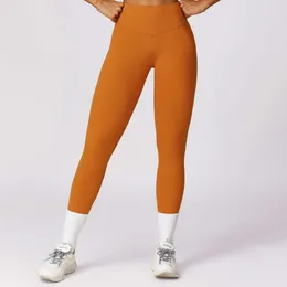 Lu Pant Align High Moditin 여성 레깅스 허리 빠른 건조 푸시 업 피트니스 바지 매우 간단한 패션 체육관 착용 레몬 LL 조깅 LU-08 2024