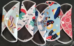 10 Stücke 1825 cm Mischfarbe Damenbinden Damen Tuch Pad Tuch Menstruation Sanitär Mutterschaft Mama Pads Wiederverwendbar Waschbar Regelmäßige Ligh1217821