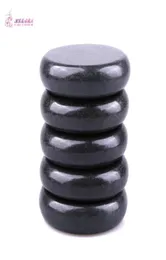 HIMABM 5 шт. натуральный спа-камень базальтовый камень для массажа лица, тела и спины 8 8cm191U1986057