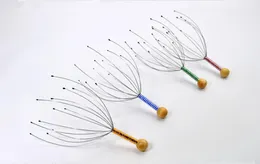 Manual brains calp hand head massager head neck scalp massager claw items with fullquality stainless steel wire rel3514147