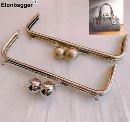 1 stycken högkvalitativ DIY -handväska Iron Metal Purse Frame Accessories Bag Parts Metal Bag Handtag Wholesale Factory Obag Handtag 240119