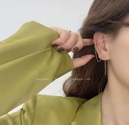 Htbeat lungo TASSEL EAR linea gancio orecchio clip osso integrato anello Tremella femminilità Orecchini Nuova moda nel 20202378359
