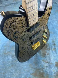 Tailai Electric Guitar, 수입 된 알더 바디, 메이플 지판, 금 액세서리, 빠른 배송