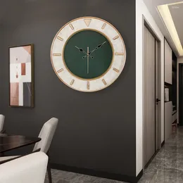 Orologi da parete Orologio di lusso Design moderno Conchiglia Moda Grande soggiorno Decorazione Arte circolare Orologi Reloj De Pared