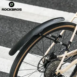 Bicycle Mudguard Bike Fender 700C PP Soft Plastic Mudguard Strong Toughness Road Suitable For Bicycle Protector Accessories 240202