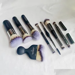 Pennelli per trucco It Heavenly Luxe Set Morbido sintetico per viso Fondotinta per occhi in polvere B Correttore Ombretto per sopracciglia Cosmetici di bellezza Consegna a goccia Dhanu