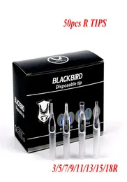 Qink Clear Tattoo Tips يمكن التخلص من النصائح 50pcs RT RET ROUND PRESTILISTER PRESTOO TATTO TIP Supply for Grips Machine Kit2835780