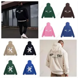 Representhoodie Reprreesent Hoodies Sweatshirts Represnt hoodie Letter Men's Tide Brand Wild High Street Casual Loose Couple hoodie Sweater Coat hy