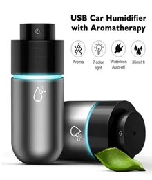 محمولة مصابيح LED AIR MINI MINI ALTRASONIC OUSB Diffuser LED LED لـ Home Office Car Aroma Diffuser4640016