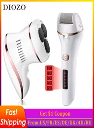 Diozo Electric Pedicure Tool USB Laddning av fotfilverktyg Dead Skin Callus Remover Foot Grinder Foot Care Tool Nyest Heel File 2109608295