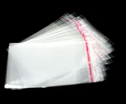 MIC 400 Stück transparente, selbstklebende, versiegelte Plastiktüten, 9 x 6 cm, Schmuckverpackung, Display, Schmuckbeutel, Taschen2091187