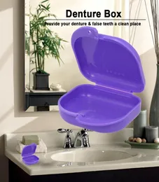 Коробка для протезов с вставными зубами, ванна, чистый контейнер, стенты для фиксированных протезов3667173
