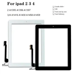 For iPad 234 Touch screen A1395 A1396 A1397 A1416 A1430 A1458 A1459 touch Screen Digitizer Sensor Glass Panel9141707