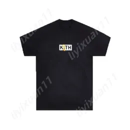 Designer Kith x Ksubi Letter T-SHIVED CARC CROT STREETTOWION QUALITÀ T-SHIRT T-SHIRTS GRAFICA PER UOMINA MENS VINTAGE KITH ABBIGLIAMENTO 8437