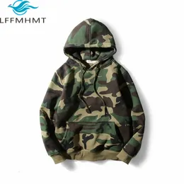 S-5XL plus size estilo militar masculino camuflagem hoodie primavera outono moda casual solto com capuz manga longa engrossar casacos de lã 240124