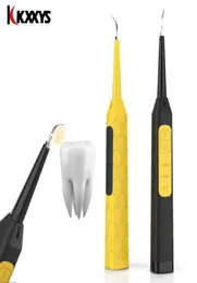 2020 elétrico ultra raspador dental removedor de cálculo de dente limpador de manchas de dente tártaro remover ferramenta kit de clareamento dos dentes q05315015680