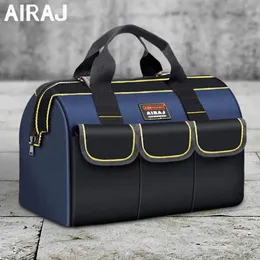AIRAJ Multifunctional Tool Bags 1680D Oxford Cloth Electrician Waterproof and WearResistant High Capacity Storage y240123