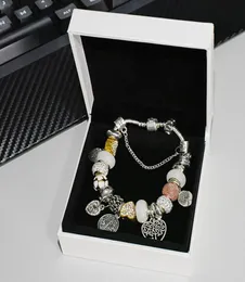 925 Silver Plated Tree of Life Prendant Sharms Set Pox Original Box لسلسلة DIY Beads Charm Bracelets for Women Girls8330301