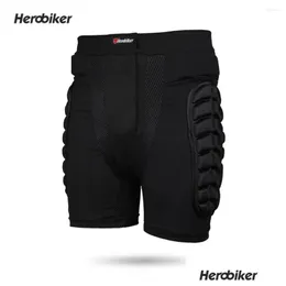 Armatura da motociclista Pattinaggio a rotelle Protezione dell'anca da sci Pantaloni Skateboard Antigoccia Fondo Pad Ciclismo all'aperto Consegna sportiva Automobile Otvuf