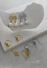 Dangle Earrings Kelitch Style Style Vintage Drop Pearl Gold Silver Color Alloy Womendetachable المجوهرات