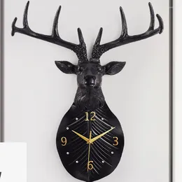 Wall Clocks Battery Clock Hanging Modern Nordic Nixie Minimalist Movement Wooden Decoracion Salon Casa Living Room Furniture