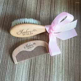 Party Supplies Baby Bathing Comb With Custom Name Care Hår Brush