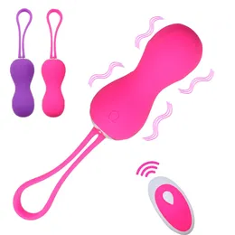 10 Geschwindigkeiten Erwachsene Produkte Vibro-ei G-punkt Vibrator Klitoris Stimulator Sex Spielzeug für Frauen Vagina Massage Ball 240202