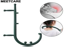 Narzędzie do samokontroli głębokie ciśnienie Punkt Massager Stick Hook Body Body Relief Thera Cane Masager Narzędzia terapiutyczne 2250878