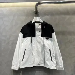 패션 여성 재킷 후드 트렌치 코트 일치하는 컬러 코트 일치 느슨한 슬림 탑 스포츠웨어 코트 크기 S-L