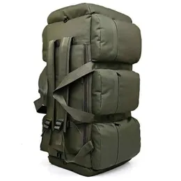 Borsa da campeggio per bagagli grandi da 100 litri Zaino militare Borsa da viaggio tattica militare da viaggio per uomo all'aperto da viaggio 240208