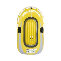 캐주얼 풍선 보트 낚시 전문 야외 물 스포츠 도구 카누 12 사람 소형 PVC 스트림 카약 다이빙 240127