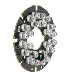 Güvenlik Kamerası 24 PCS LED IR IR kızılötesi Aydınlatıcı Plaka CCTV Kamera Gece Görme Işıkları Kurulu 7062748