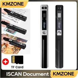 スキャナーISCAN A4ポータブルスキャナーMINCUMENT PO BOOK JPG PDFフォーマットハンドヘルドスキャン300/600/900 DPI 32G TF-CARDドロップ配信C otlpd