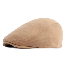 Ball Caps Männer Berets Einfarbig Hüte Sboy Für Männliche Retro Baumwolle Polyester 55-59 cm Mehrere Farbe Peaky blinders BL0079