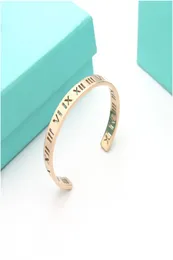 quotluxury jóias designer rosa pulseiras de ouro para mulheres aberto manguito pulseiras moda carta pulseira luxo designer jóias 4300673