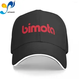 Bollmössor B-i-M-O-T-A HERSABALL CAP MOTORCYCLE LOGO Fashion Sun Hats för män och kvinnor