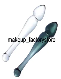 Massagem 2020 vidro vibrador falso pênis pau cristal anal grânulo butt plug próstata masturbar brinquedo sexual para adultos mulheres homens gay4206607