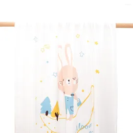 Blankets HappyFlute 110 110CM Digital Cartoon Print Super Soft Bamboofiber Skin Frindly Swaddle Comfortable Baby Blanket Wrap