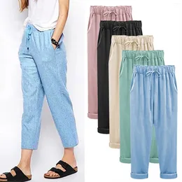 Women's Pants Wo Closed Bottom Sweatpants With Pockets High Waist Workout Casual Trousers Suits For Women