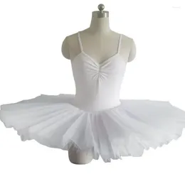 Stage Wear 5 Layers Professional Adult Ballet Costume Black/White Ballerina Dance Dress Women Clothes Girls Tutu