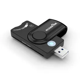 الإبلاغ الضريبي IC ذكي SD TF SIM CARD Reader Direct USB 2.0