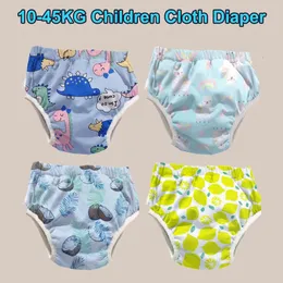 10-45 kg tvättbar barn tygblöja täckning träning byxor blöjor vattentät stor storlek läcktät baby återanvändbara underbyxor 240130