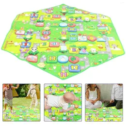 Carpets Hexagonal Game Mat Cartoon Play Tent Rug Baby Padded Floor Crawl Kids Eva Nursery