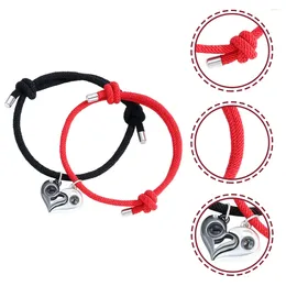 Charm Bracelets Accessories Love Magnetic Bracelet Miss Couple Distance Matching Alloy